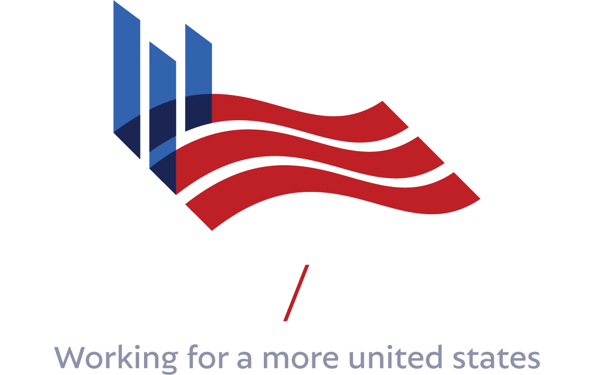 Blue Cities/Red States Logo